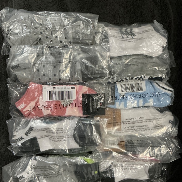 Victoria’s Secret Pink ankle socks - Picture 2 of 2